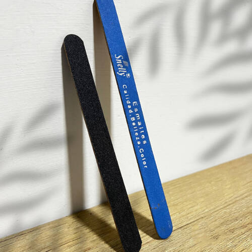 Lima azul/negro x 50 UND