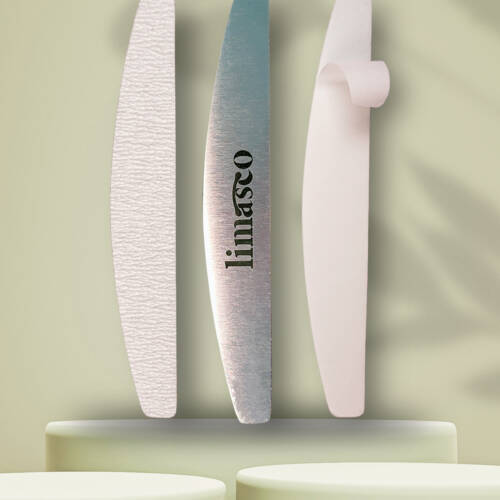 Lima metálica medialuna SILVER-pro 180mm staleks